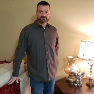 Mens Button Up dress shirt